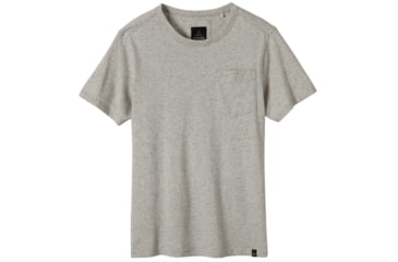 Image of prAna Burbia Pocket Short Sleeve Crew - Men's-Stone-Small