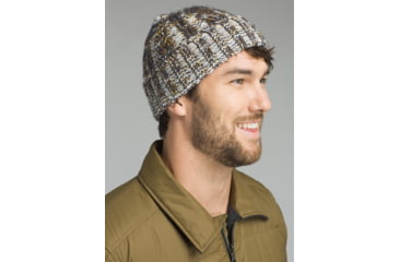 Image of prAna Cable Knit Beanie - Men's, Equinox Blue, One Size, U53180670-EQBL-O/S