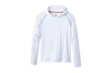 Image of prAna Calder Hoodie Long Sleeve - Mens, White Logo, Small, M2CALD115 -110-S