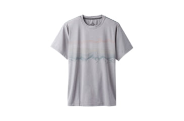 Image of prAna Calder Short Sleeve Mens, Titanium Grey, Large, M1CALS116-TIGY-L