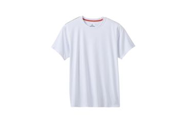 Image of prAna Calder Short Sleeve Top - Mens, White Logo, Small, M1CALS116 -110-S