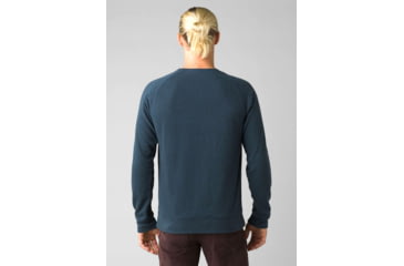 Image of prAna Cardiff Fleece Crew - Men's, Extra Large, Dark Sky Heather, 1967981-400-ST-XL