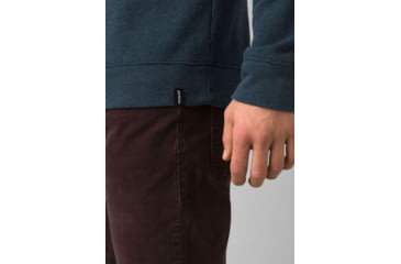 Image of prAna Cardiff Fleece Crew - Men's, Extra Large, Dark Sky Heather, 1967981-400-ST-XL