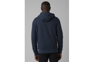 Image of prAna Cardiff Fleece Full Zip Hoodie, Nautical Heather, Small, 1967701-400-ST-S