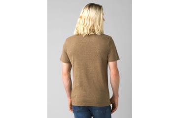 Image of prAna Cardiff Short Sleeve Pocket T-Shirt - Men's, Large, Bed Rock Heather, 1969891-250-SL-L