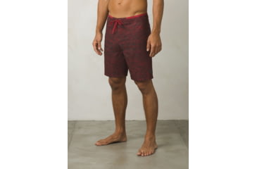 Image of Prana Catalyst Short Mens, Crimson Cabana, 30, M3CATA115-CRCB-30