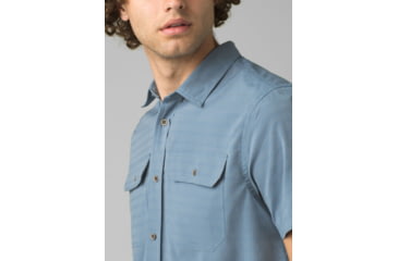 Image of prAna Cayman Shirt - Mens, Blue Note, L, 1969721-400-ST-L