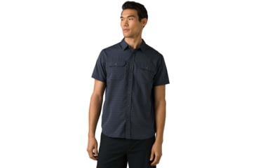 Image of prAna Cayman Shirt - Mens, Charcoal, M, 1969721-020-ST-M