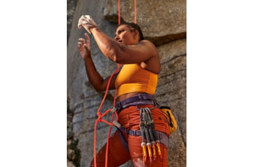 Image of prAna Chakara Crop Top - Womens, Deep Solstice, Extra Small, 1972231-800-XS