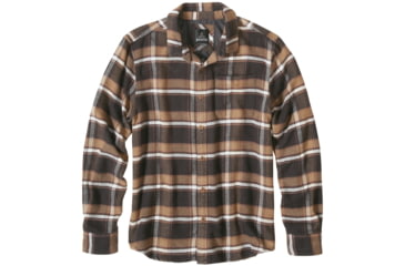 Image of prAna Channing Flannel Shirt - Men's -Charcoal-Large