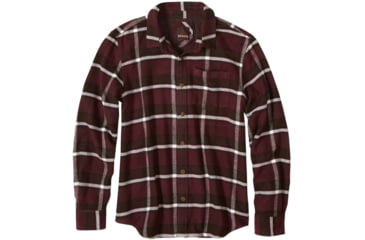 Image of prAna Channing Flannel Shirt - Men's -Eggplant-Medium