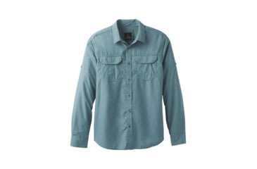 Image of prAna Citadel Long Sleeve Mens, Starling Green, XXLarge, M21170308-STGR-XXL