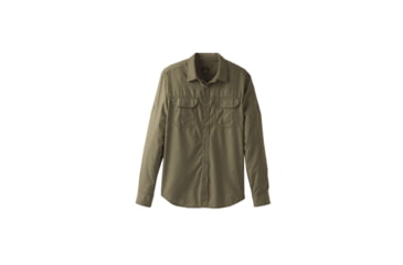 Image of prAna Citadel Long Sleeve Shirt - Mens, Cargo Green, XXLarge, M21170308-CAGR-XXL