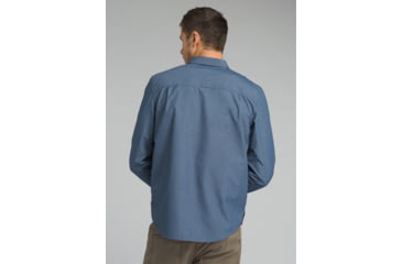 Image of prAna Citadel Long Sleeve Shirt - Mens, Equinox Blue, XXLarge, M21170308-EQBL-XXL