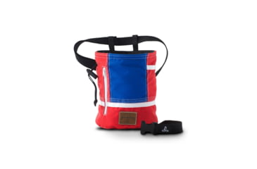 Image of prAna Color Block Chalk Bag, Red White Blue, One Size, U6CBCB316-RWB-O/S