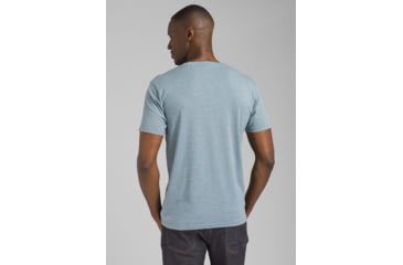 Image of prAna Como Te Journeyman T-Shirt - Mens, Blue Note Heather, Small, M13191588-BNHT-S