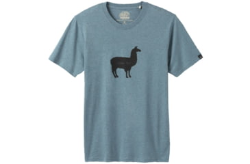 Image of prAna Como Te Journeyman T-Shirt - Mens, Blue Note Heather, Small, M13191588-BNHT-S