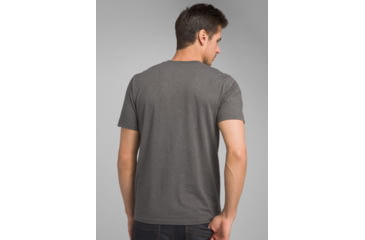Image of prAna Como Te Journeyman T-Shirt - Mens, Charcoal Heather, Medium, M13191588-CCHT-M