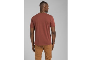 Image of prAna Como Te Journeyman T-Shirt - Mens, Maple Heather, Small, M13191588-MPHT-S