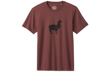Image of prAna Como Te Journeyman T-Shirt - Mens, Maple Heather, Small, M13191588-MPHT-S