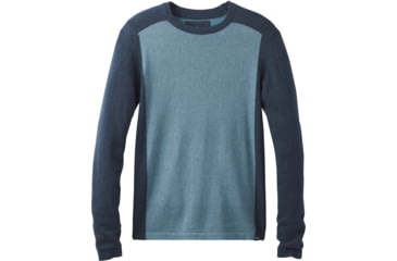Image of prAna Corbin Sweater - Men's-Bayou Blue-Medium