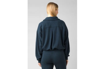 Image of prAna Cozy Up Michie Top - Women's, Large, Dark Sky Heather, 1966951-400-L