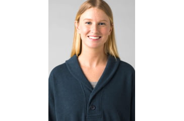 Image of prAna Cozy Up Michie Top - Women's, Large, Dark Sky Heather, 1966951-400-L