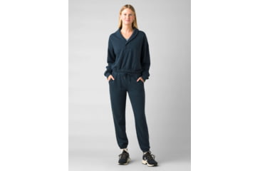 Image of prAna Cozy Up Michie Top - Women's, Large, Dark Sky Heather, 1966951-400-L