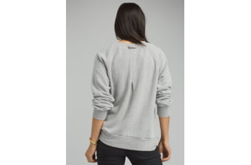 Image of prAna Cozy Up Sweatshirt, Heather Grey, Small, 1961311-020-S