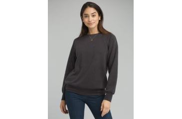 Image of prAna Cozy Up Sweatshirt - Womens, Charcoal Heather, Small, W23180582-CCHT-S