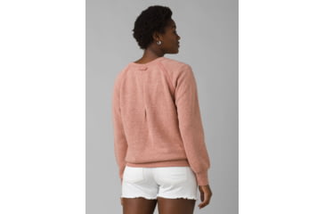 Image of prAna Cozy Up Sweatshirt - Womens, Cloud Blush Heather, XS, 1961311-650-XS