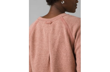Image of prAna Cozy Up Sweatshirt - Womens, Cloud Blush Heather, XS, 1961311-650-XS