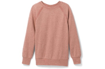 Image of prAna Cozy Up Sweatshirt - Womens, Cloud Blush Heather, XS, 1961311-650-XS