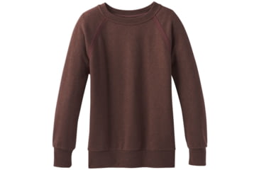 Image of prAna Cozy Up Sweatshirt - Womens, Cocoa Heather, Medium, W23180582-CZHT-M
