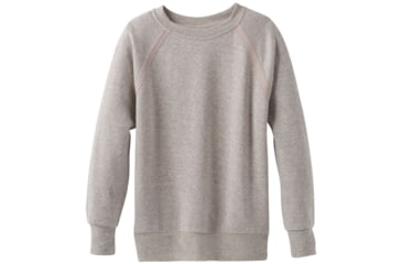 Image of prAna Cozy Up Sweatshirt - Womens, Oatmeal Heather, Medium, W23180582-OAHT-M