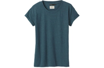 Image of prAna Cozy Up T-Shirt - Womens, Atlantic Heather, Small, W13180737-ALHT-S