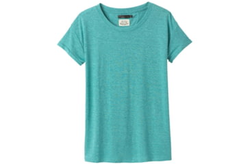 Image of prAna Cozy Up T-Shirt - Womens, Azurite Heather, Small, W13180737-AZHT-S