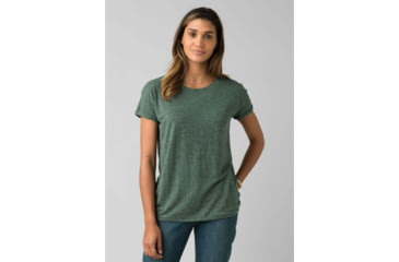 Image of prAna Cozy Up T-Shirt - Womens, Canopy Heather, Small, W13180737-CNHT-S
