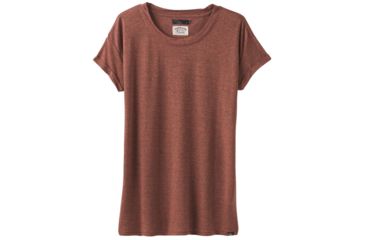 Image of prAna Cozy Up T-shirt - Womens, Chai Heather, Large, W13180737-CHHT-L