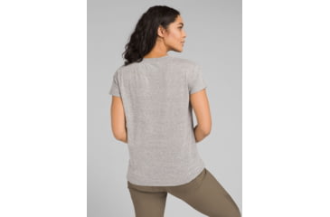 Image of prAna Cozy Up T-Shirt - Women's, Heather Grey, Medium, W13180737-HTGY-M