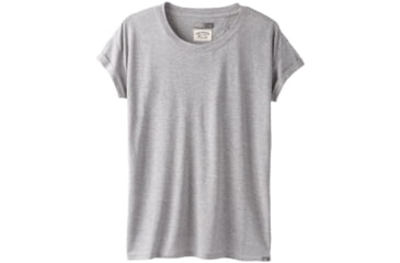 Image of prAna Cozy Up T-shirt - Womens, Heather Grey, Medium, W13180737-HTGY-M