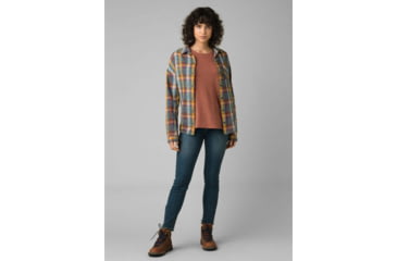 Image of prAna Cozy Up T-Shirt - Womens, Liqueur Heather, Medium, W13180737-LQHT-M
