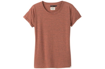 Image of prAna Cozy Up T-Shirt - Womens, Liqueur Heather, Medium, W13180737-LQHT-M