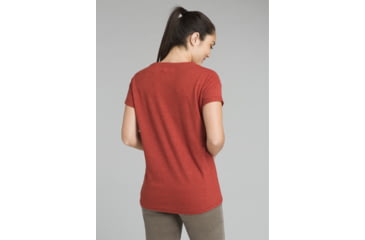 Image of prAna Cozy Up T-shirt - Womens, Mulled Wine Heather, Medium, W13180737-MWHT-M