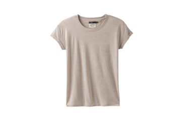 Image of prAna Cozy Up T-shirt - Womens, Stone Heather, Small, W13180737 -926-S