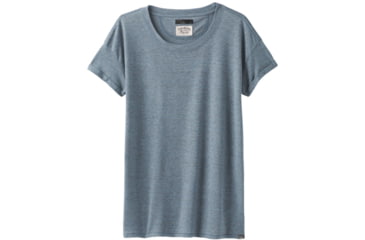 Image of prAna Cozy Up T-shirt - Womens, Vintage Blue Heather, Extra Small, W13180737-VBHT-XS