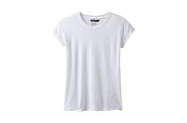 Image of prAna Cozy Up T-Shirt - Women's, White, Small, W13180737-WHT-S