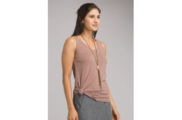 Image of prAna Cozy Up Tank - Womens, Peach Heather, Large, W11190754 -832-L