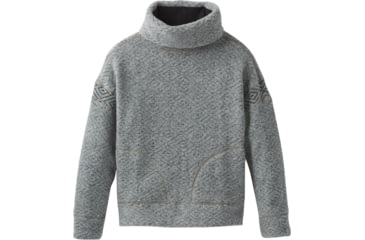 Image of prAna Crestland Pullover - Womens, Heather Grey, Small, W23180548-HTGY-S