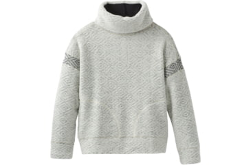 Image of prAna Crestland Pullover - Womens, Moonlight Heather, Small, W23180548-MLHT-S
